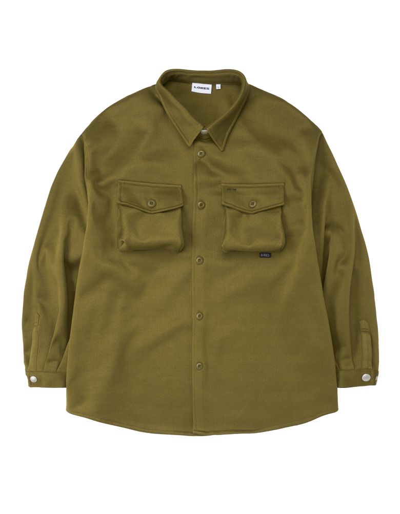 Oversized Shirt - Olive
