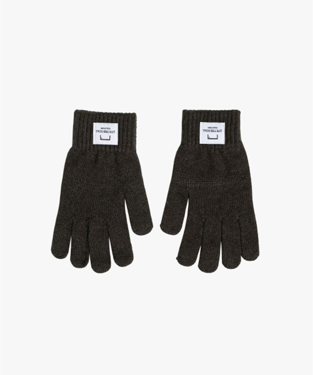 골스튜디오(GOALSTUDIO) PASS ME KNIT GLOVES-CHARCOAL