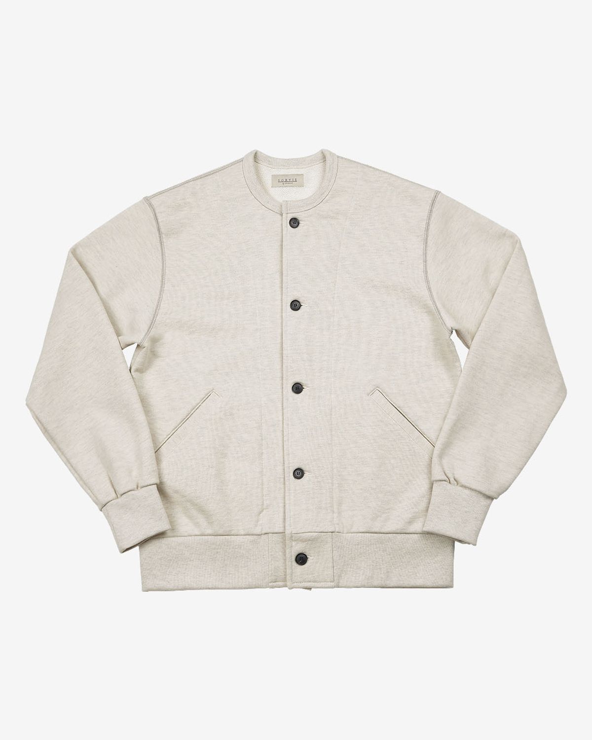 솔티(SORTIE) 3N605 Sweat Jacket (Oatmeal)