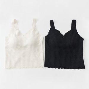 캡 내장 레이스 이너 나시