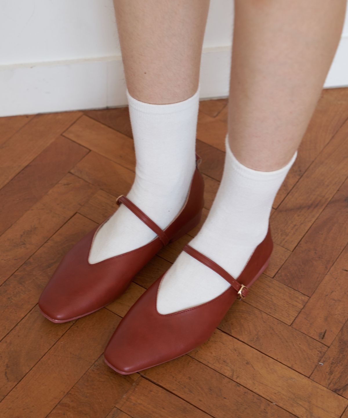 스퍼(SPUR) Luna mary jane flat -SA9009 (3color) 메리제인 플랫 슈즈