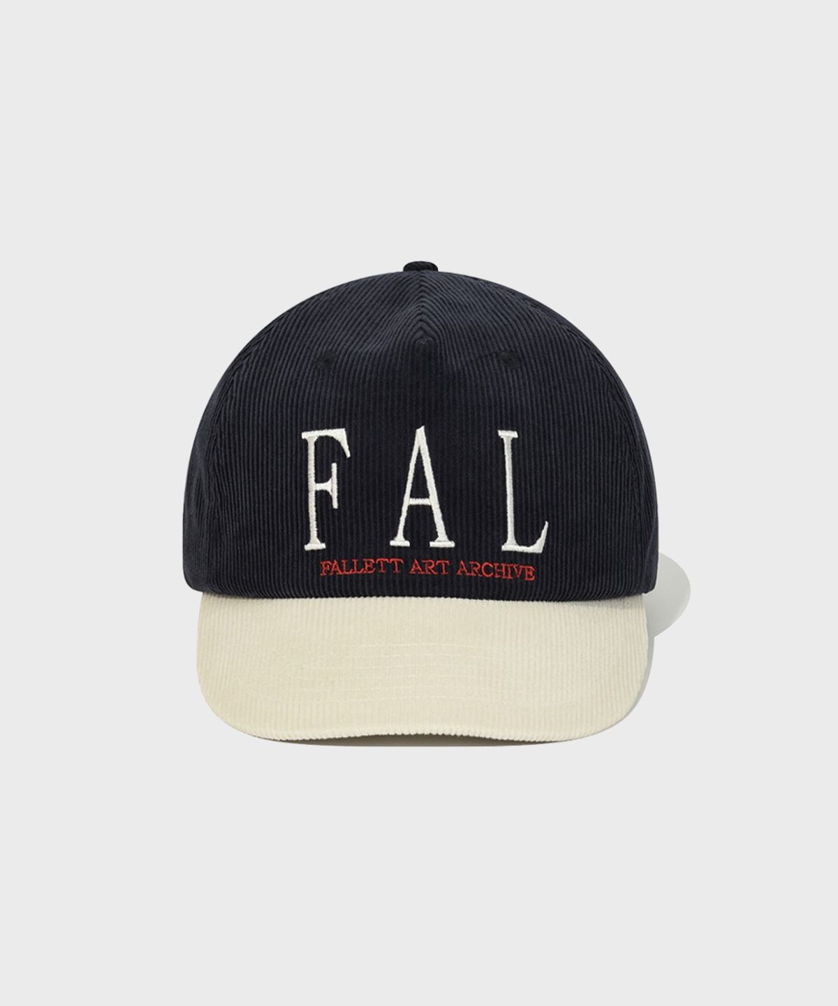 팔렛(FALLETT) 코듀로이 볼캡 네이비