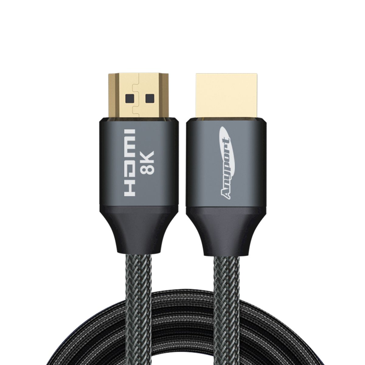 애니포트(ANYPORT) Ultra HDMI 케이블 1M 2.1Ver 8K 모니터 선 AP-H8K010B