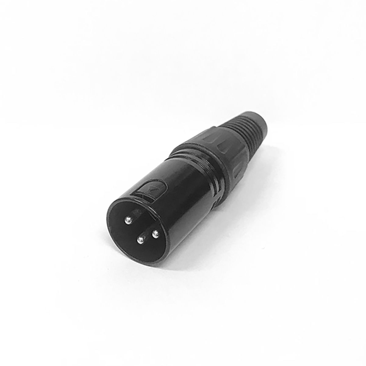 애니포트(ANYPORT) XLR 캐논 수 땜용 커넥터 블랙 AP-XLRBM