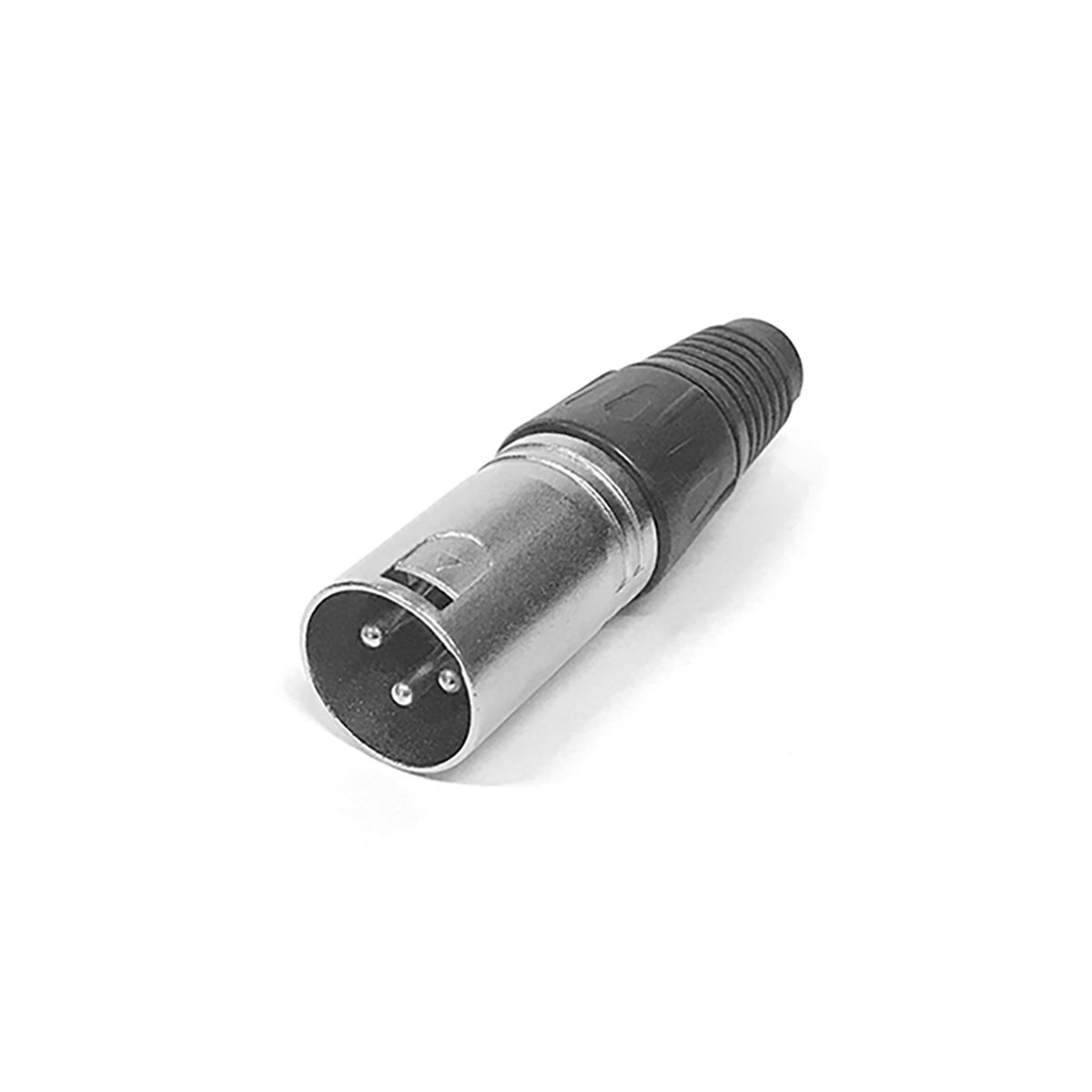 애니포트(ANYPORT) XLR 캐논 수 땜용 커넥터 실버 AP-XLRSM