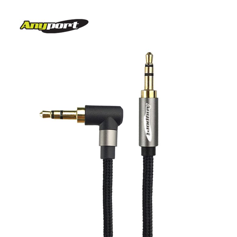 메탈 프리미엄 스테레오 꺾임 3.5 오디오 스피커 케이블 3M AP-STMM030ML