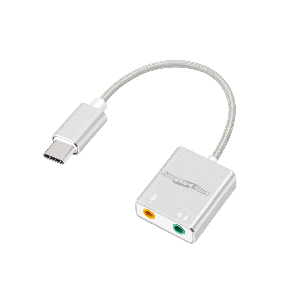 애니포트(ANYPORT) 사운드 카드 C타입 외장 7.1채널 외장형 AP-JH71C