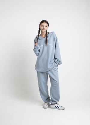 유니 저지 피치셋업 팬츠_BLUE