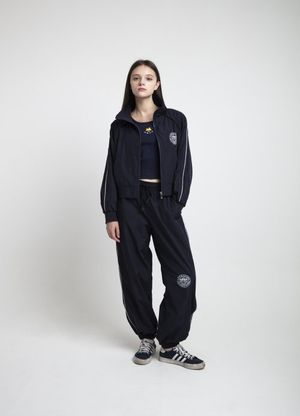 여성 우븐 셋업_NAVY