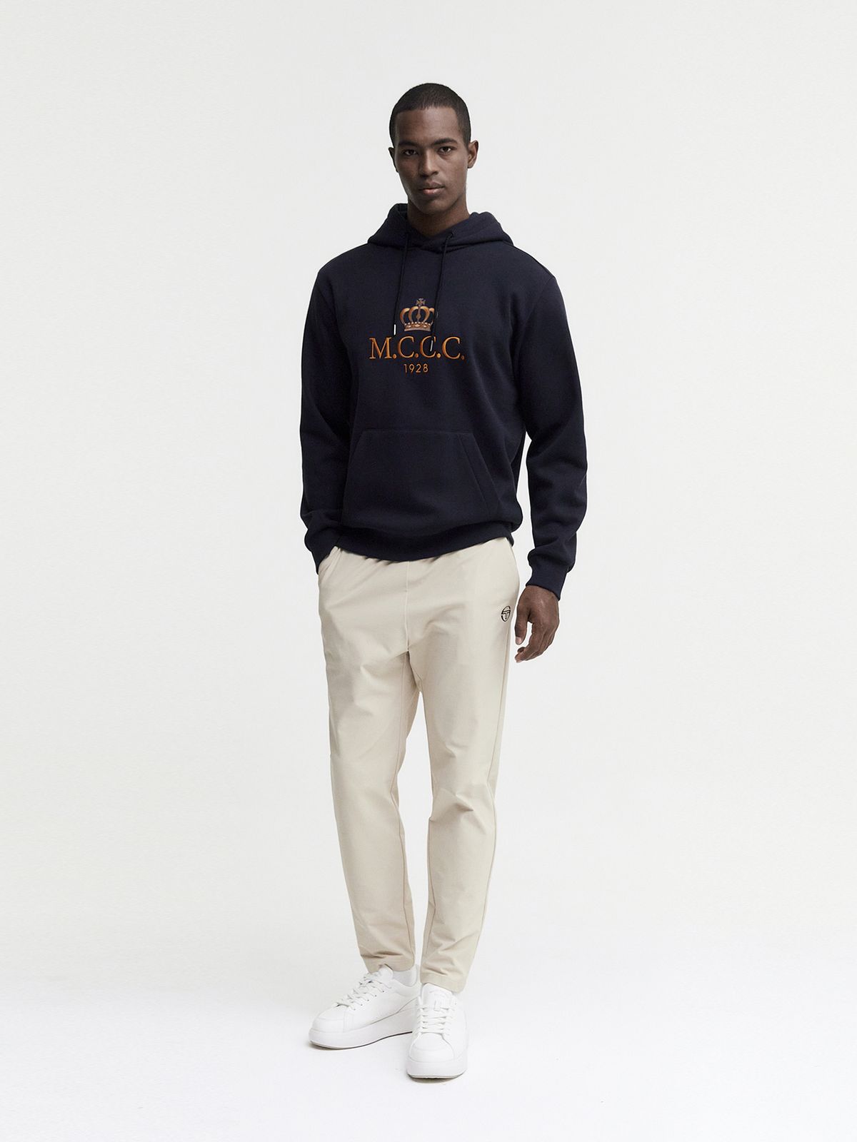 세르지오 타키니(SERGIO TACCHINI) M MC 기모 후디 (Black)