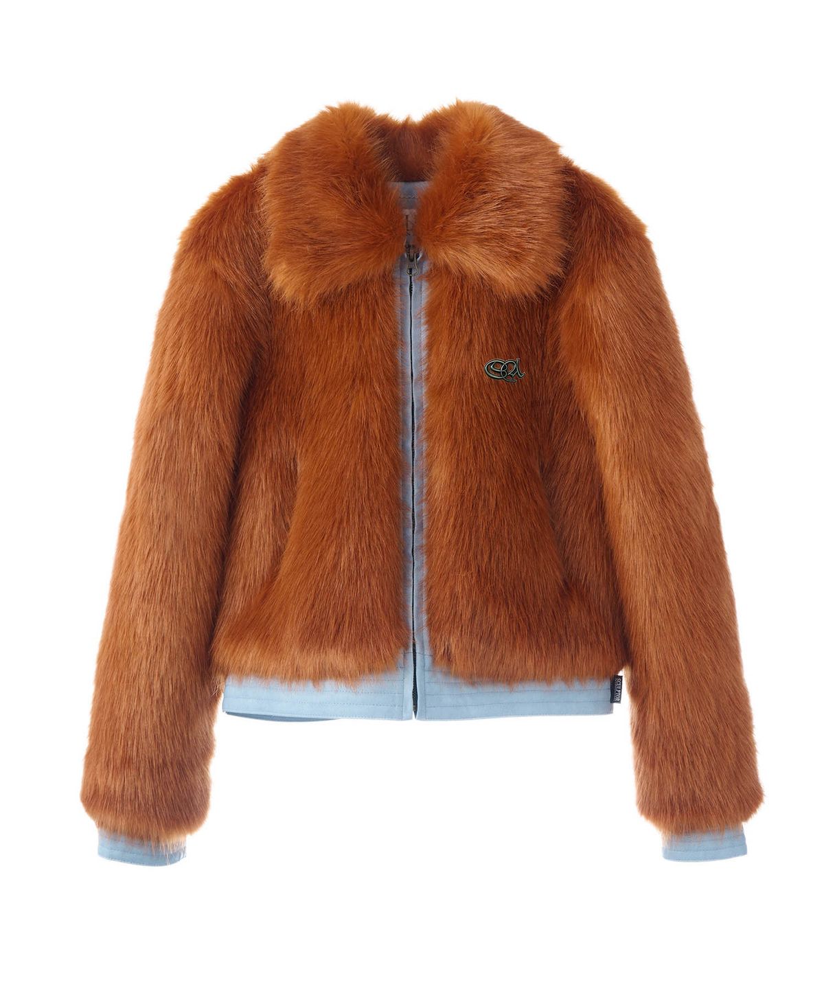스컬프터(SCULPTOR) Faux Fur Grizzly Jacket Tangerine