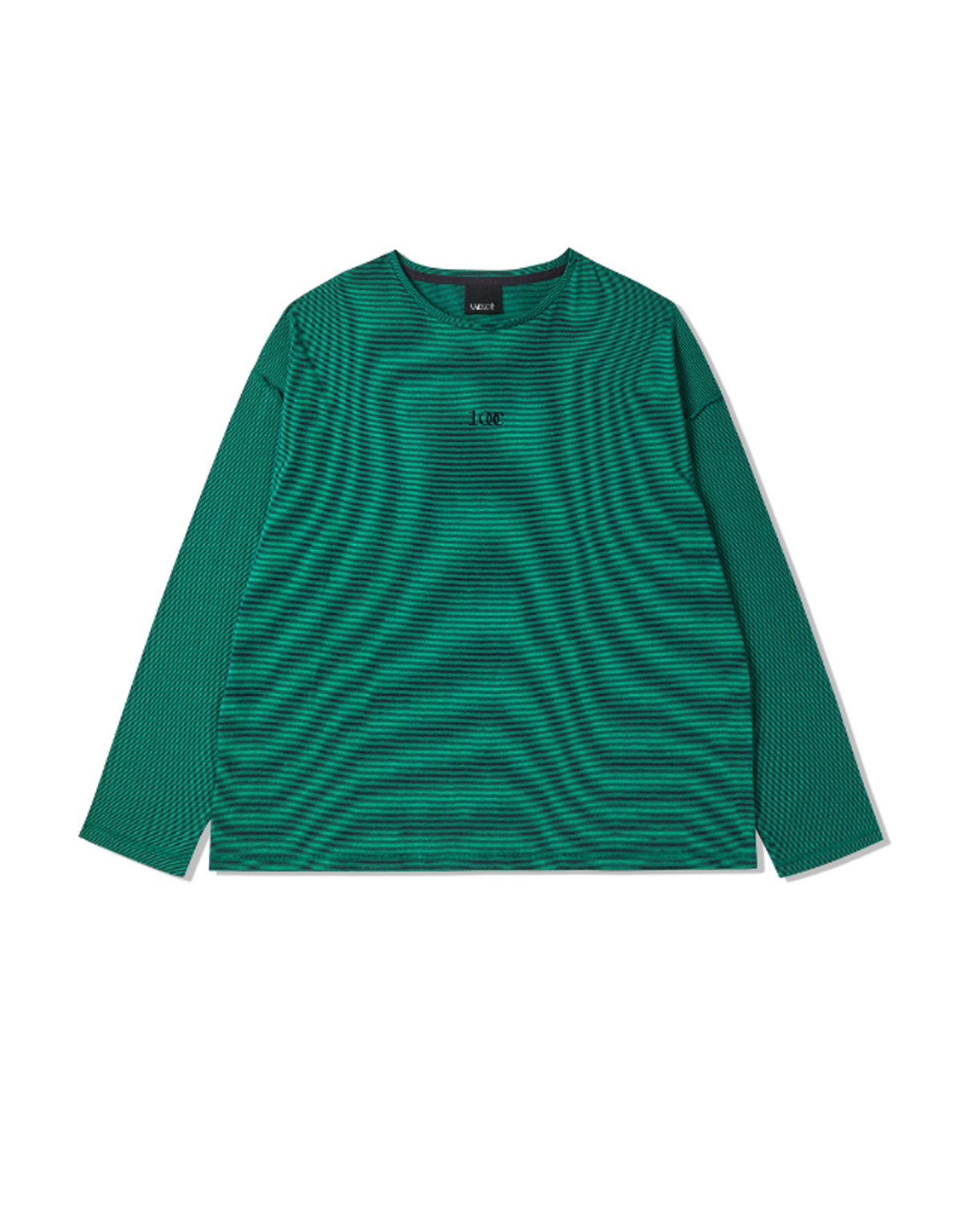 백씨(VAEKCIE) STRIPE LONGSLEEVE T-SHIRT_GREEN