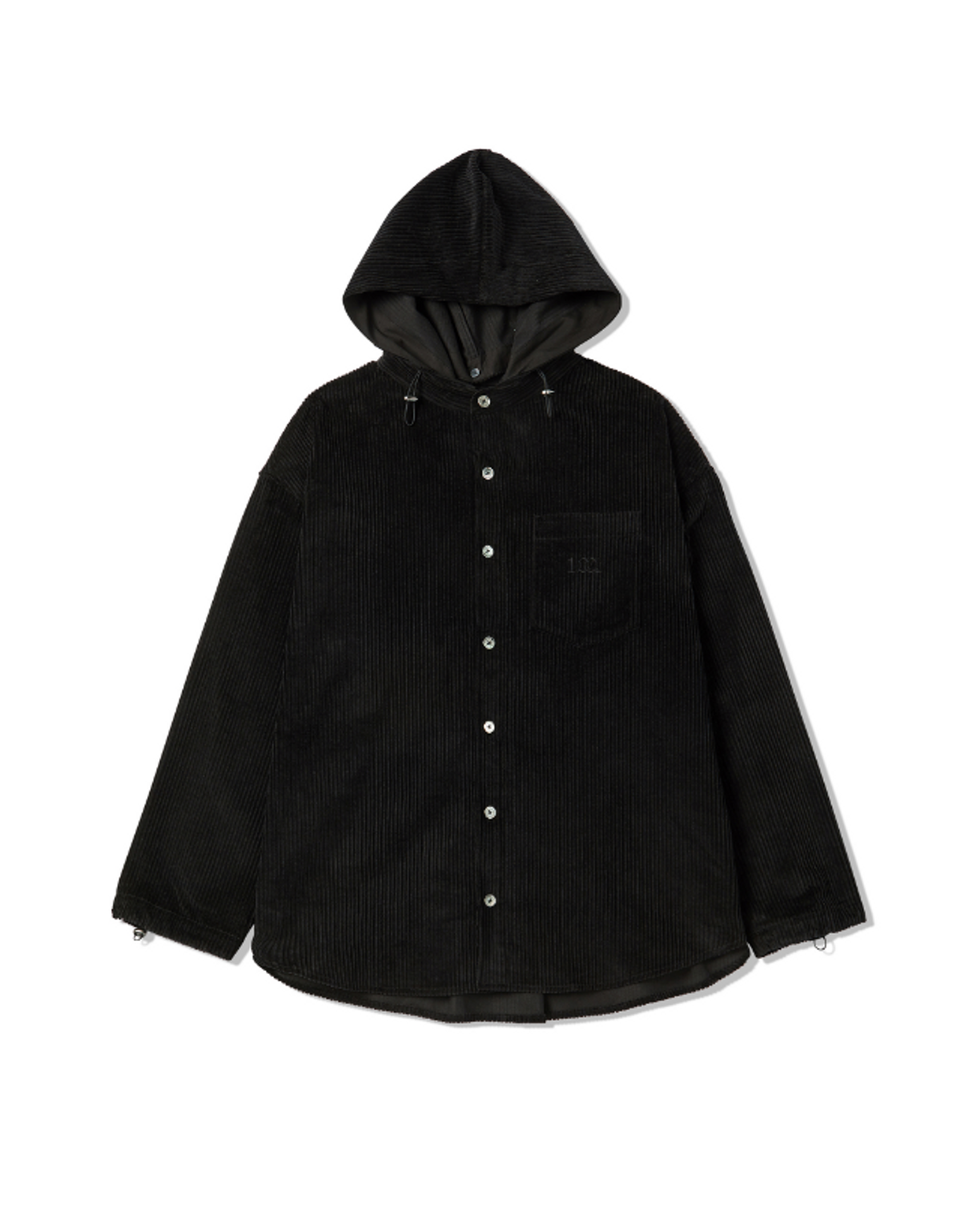 백씨(VAEKCIE) HOOD SHIRTS JACKET_BLACK