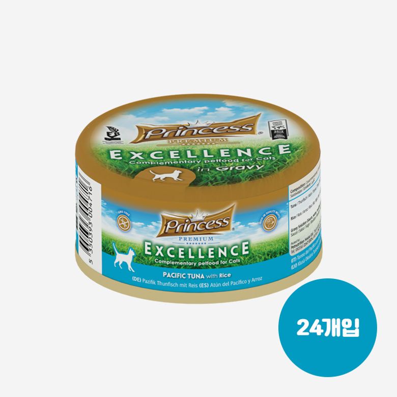 프리미엄 엑설런스 퍼시픽 튜나 습식캔 70g 24개입