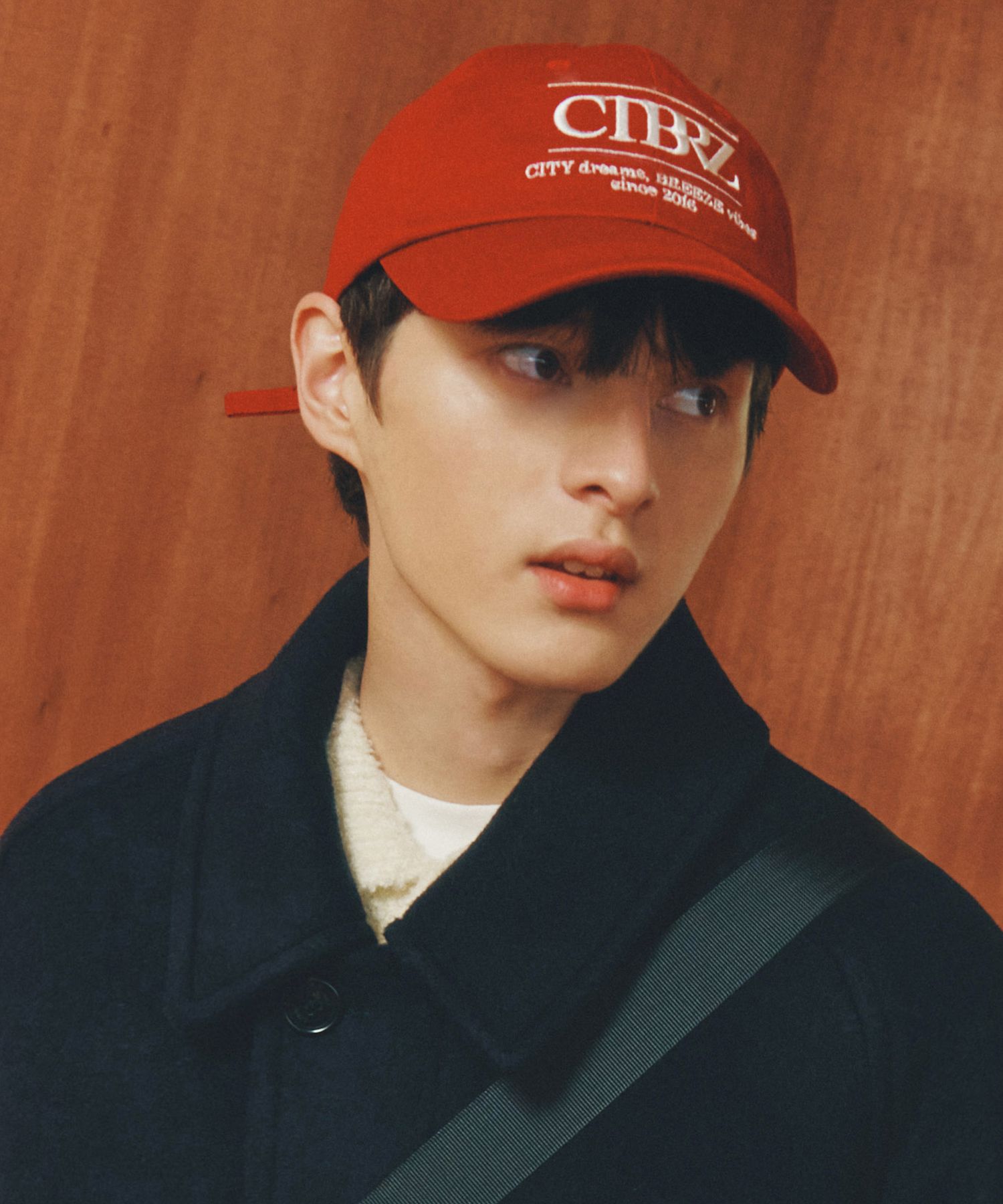 MUSINSA公式 | CITYBREEZE WOMAN CTBRZ ball cap_RED