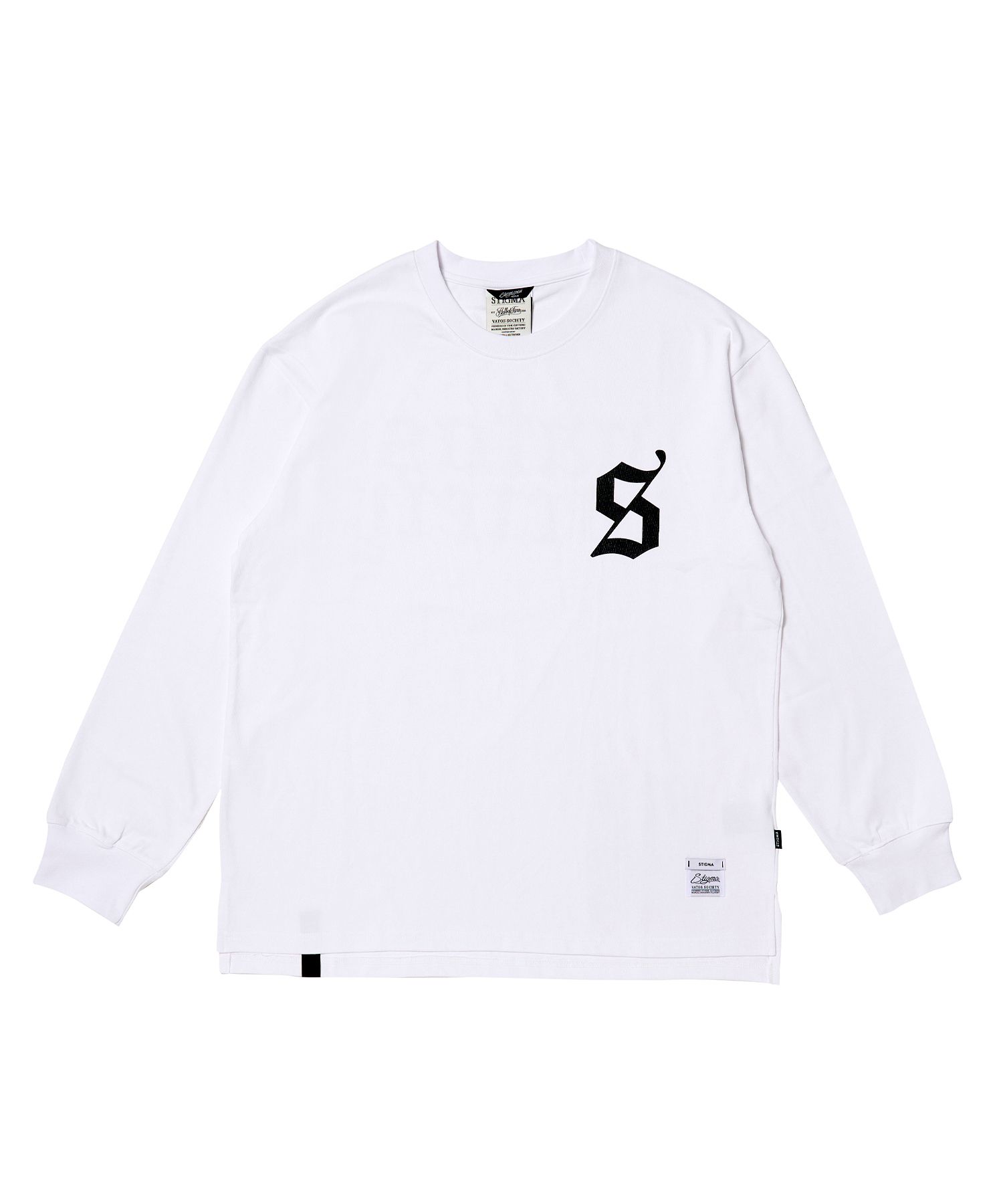 関税込★STIGMA★20 SMILE OVERSIZED LONG SLEEVES T-SHIRT.S★ MUSINSA | STIGMA OLD LETTER OVERSIZED LONG SLEEVES T-SHIRTS