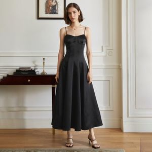 YY_Slim satin long dress