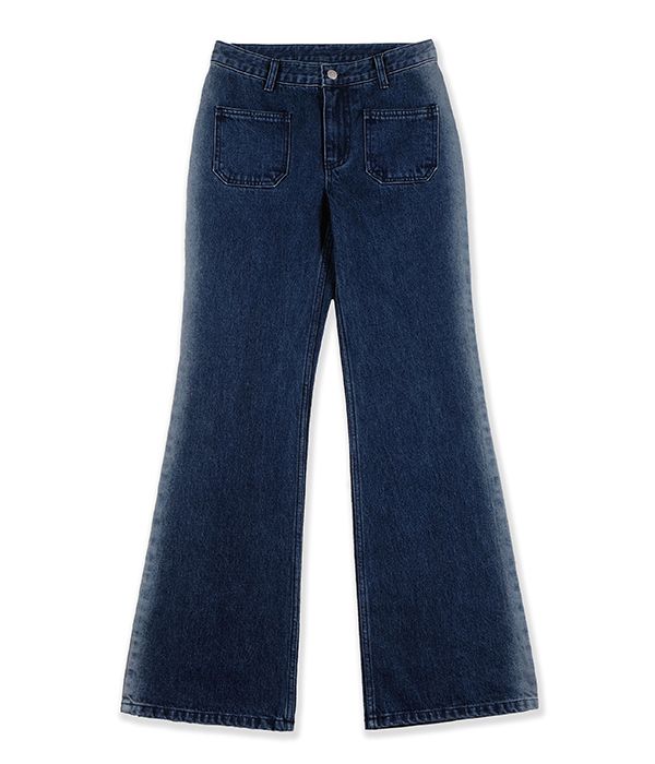 ★YOUTHBATH★Side bleach line denim pants_ black★正規品 MUSINSA | YOUTHBATH SIDE BLEACHED LINE DENIM PANTS_BLUE