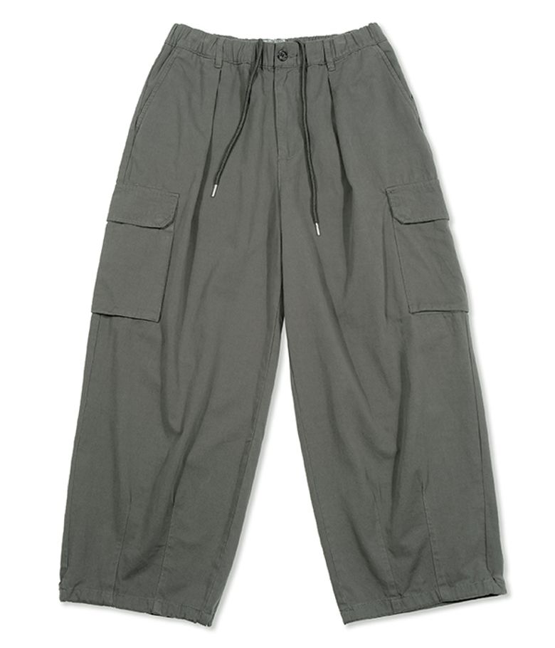 YB STRING CARGO PANTS_KHAKI
