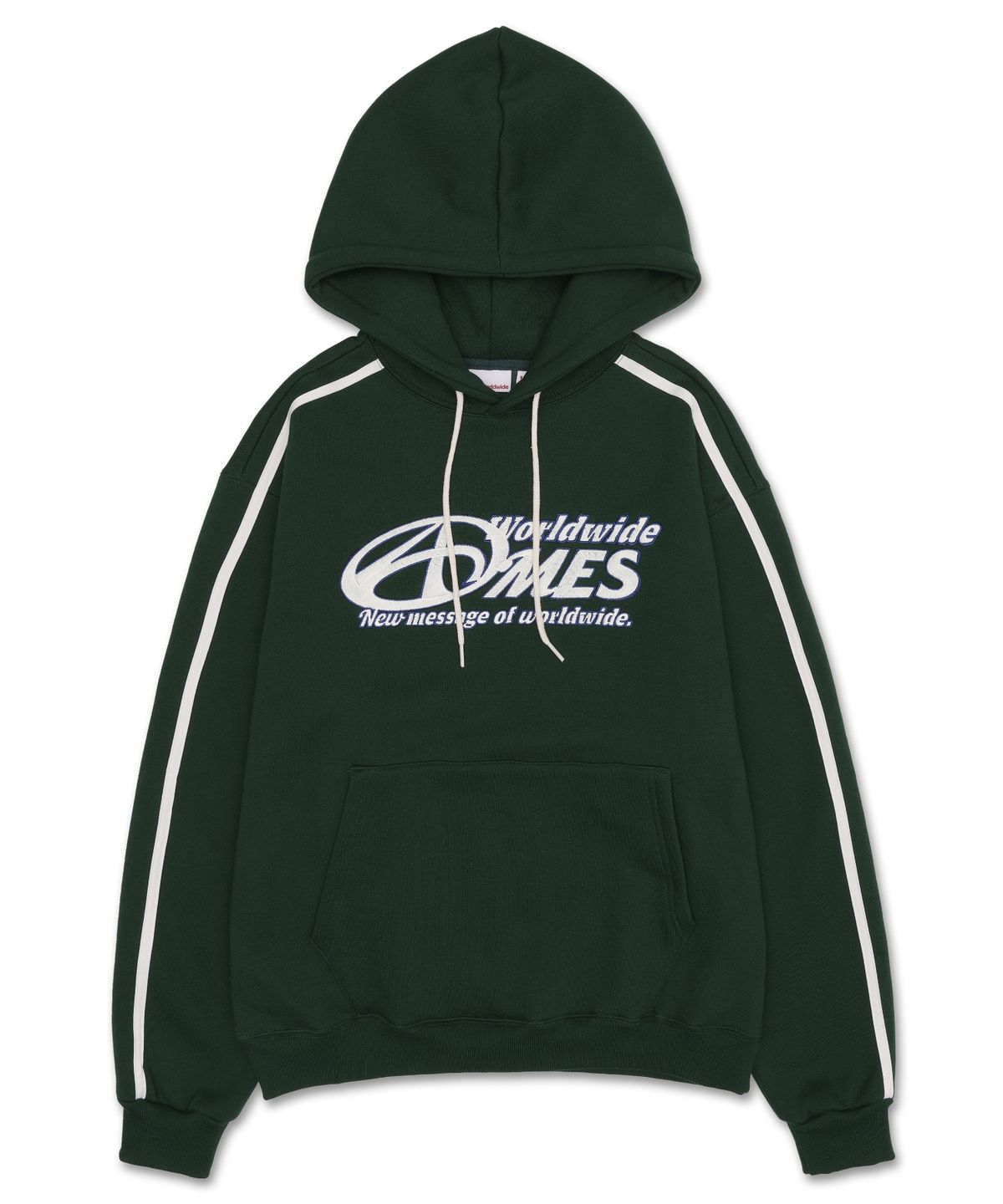 아메스 월드와이드(AMES-WORLDWIDE) SYMBOL LOGO EMBROIDERY HOODIE GREEN (AM2DFUM408A)