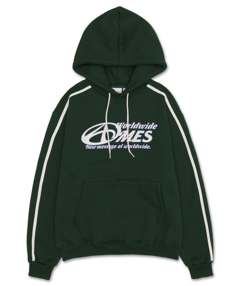 SYMBOL LOGO EMBROIDERY HOODIE GREEN (AM2DFUM408A)