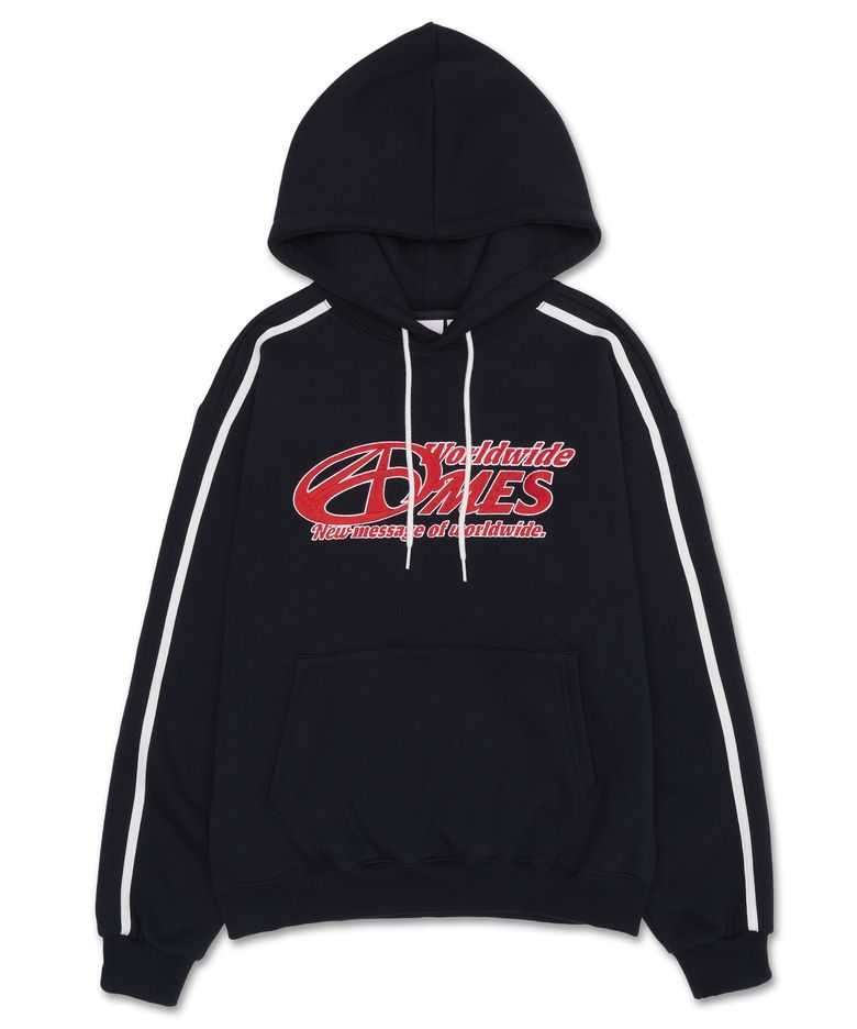 SYMBOL LOGO EMBROIDERY HOODIE NAVY (AM2DFUM408A)