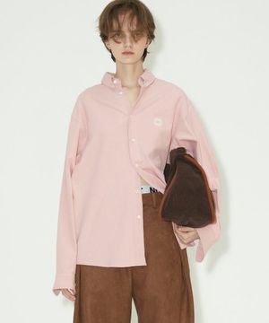 LOGO OXFORD SHIRT AURORA PINK