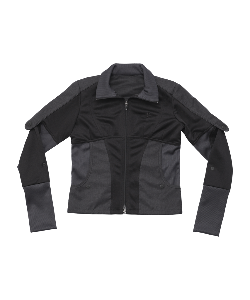 【OJOS】Epaulet Jersey Jacket (Black) MUSINSA公式 | OJOS Epaulet Jersey Jacket / Black