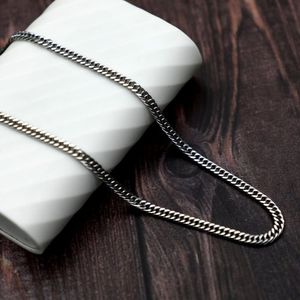 CRJ3031N-WT 실버 유광 체인 남자 목걸이