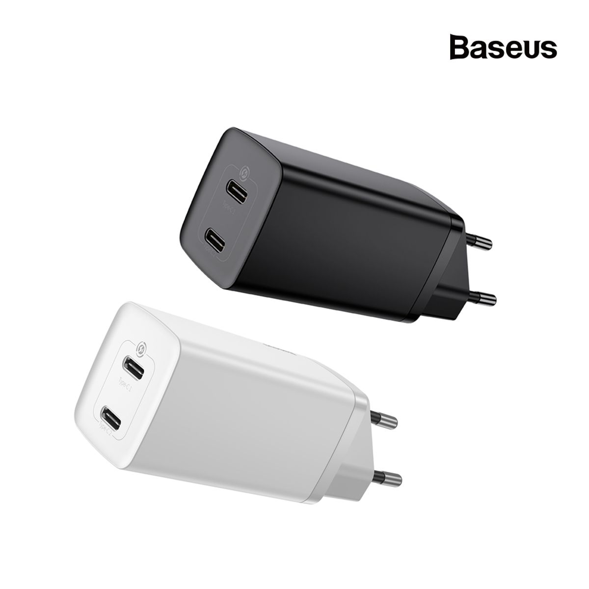 베이스어스(BASEUS) GaN2 라이트 C타입+C타입 65W 멀티포트 고속 충전기