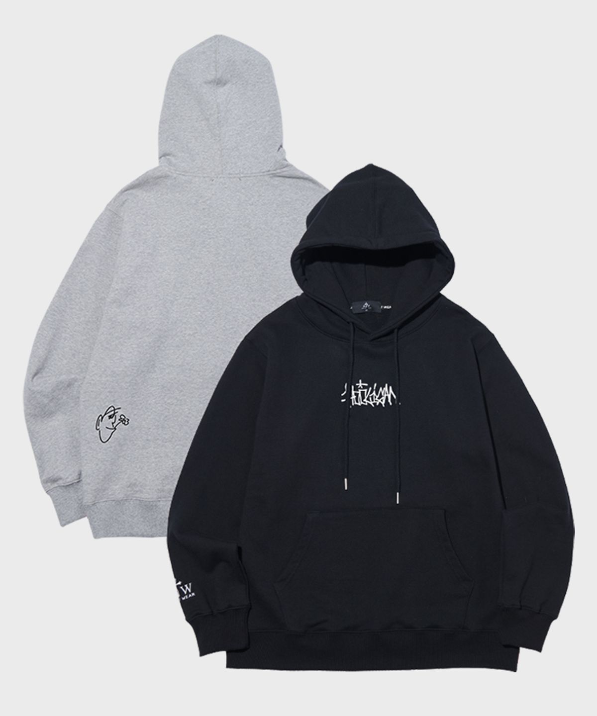아티스트웨어(ARTISTWEAR) [ATW x HOOLIGAN] 로고 후드티
