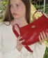 fle two-way bag - vintage red