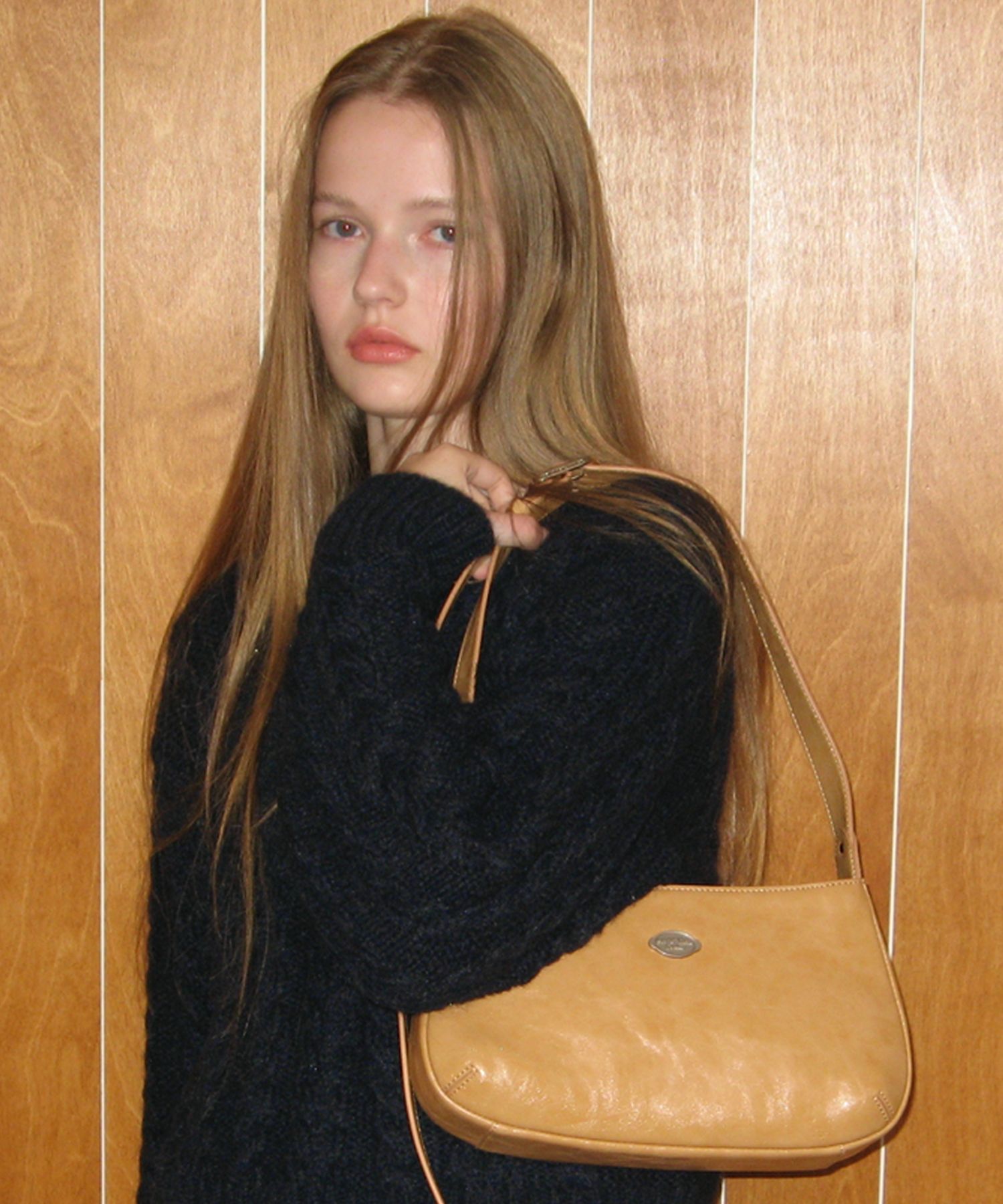 ショルダーバッグ・ポシェット SOMEWHERE BUTTER. fle twoway bag caramel MUSINSA公式 | SOMEWHEREBUTTER fle two-way bag - caramel