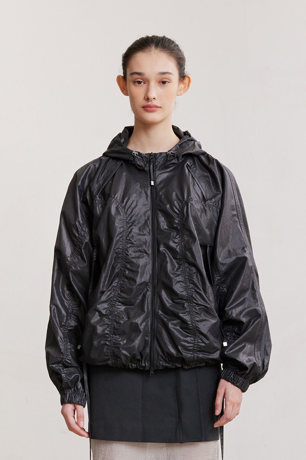 AFTERHOURS ♥ LIGHT SHIRRING WINDBREAKER /追跡付 MUSINSA公式 | AFTERHOURS SHIRRING WINDBREAKER