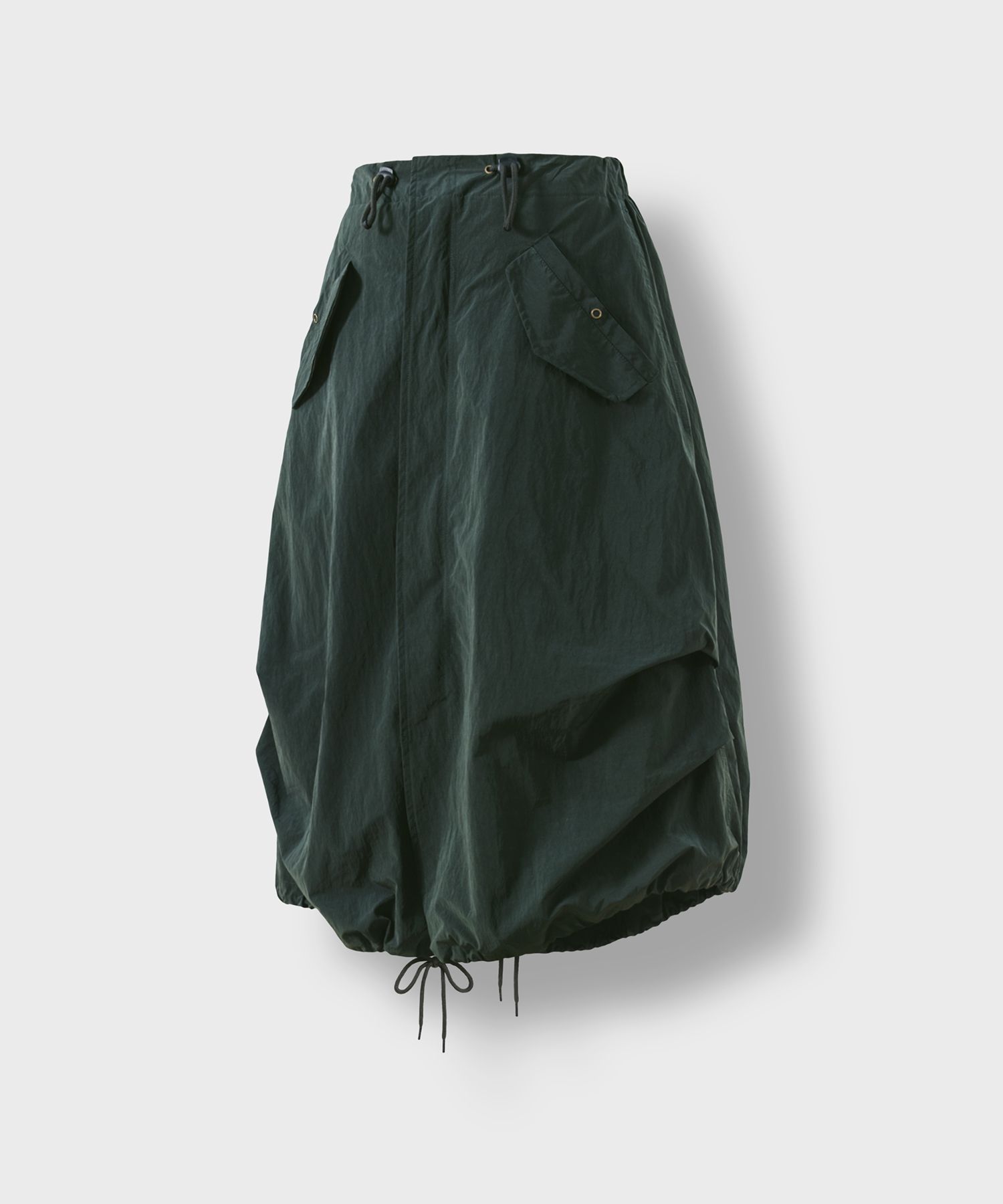 【ANGLAN】23FW★ [AG.W] Front Zip Fishtail Balloon Skirt 11dc3021b8d9eac7f709af5af28e3b