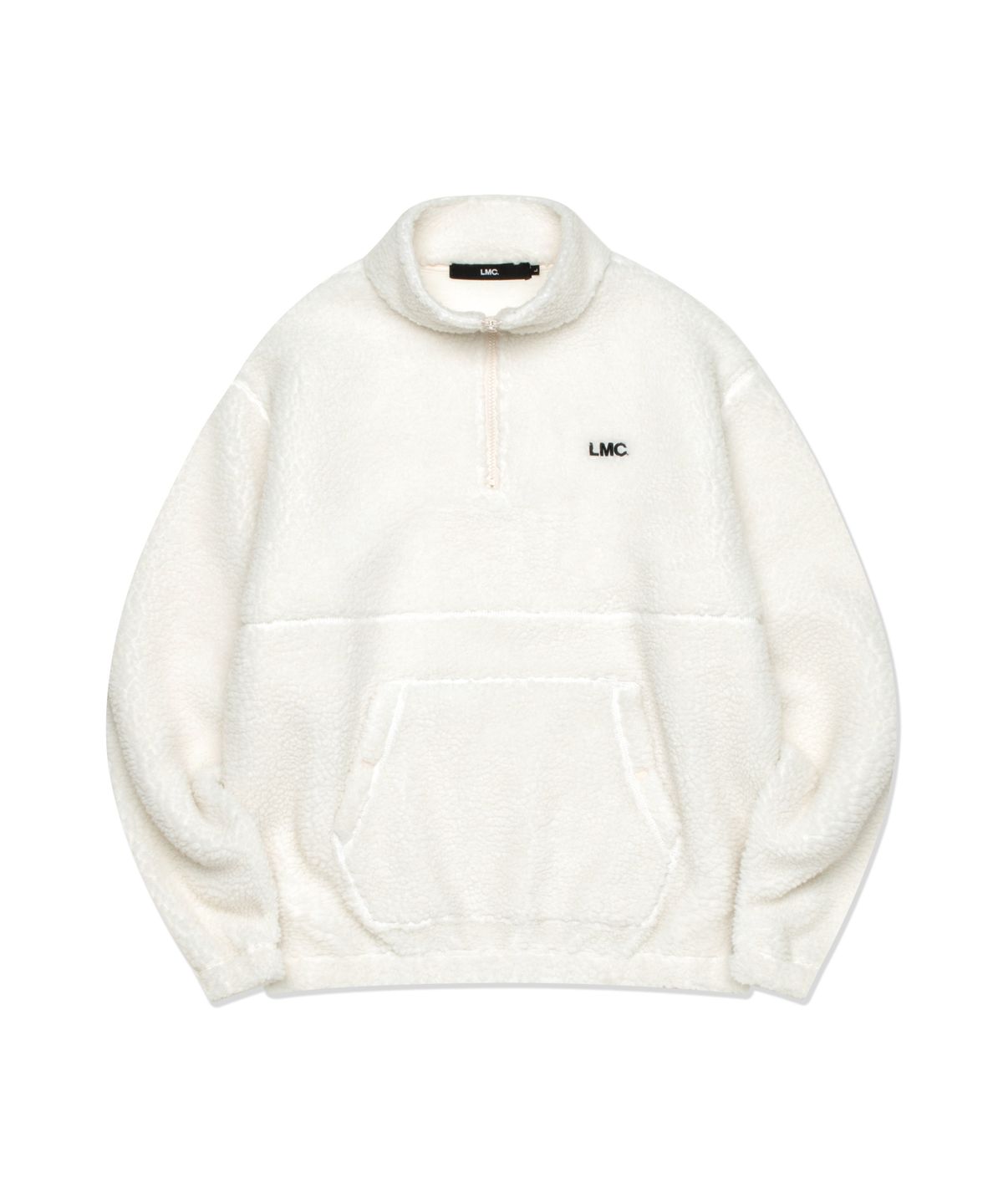 엘엠씨(LMC) OG BOA FLEECE QUARTER ZIP PULLOVER ivory