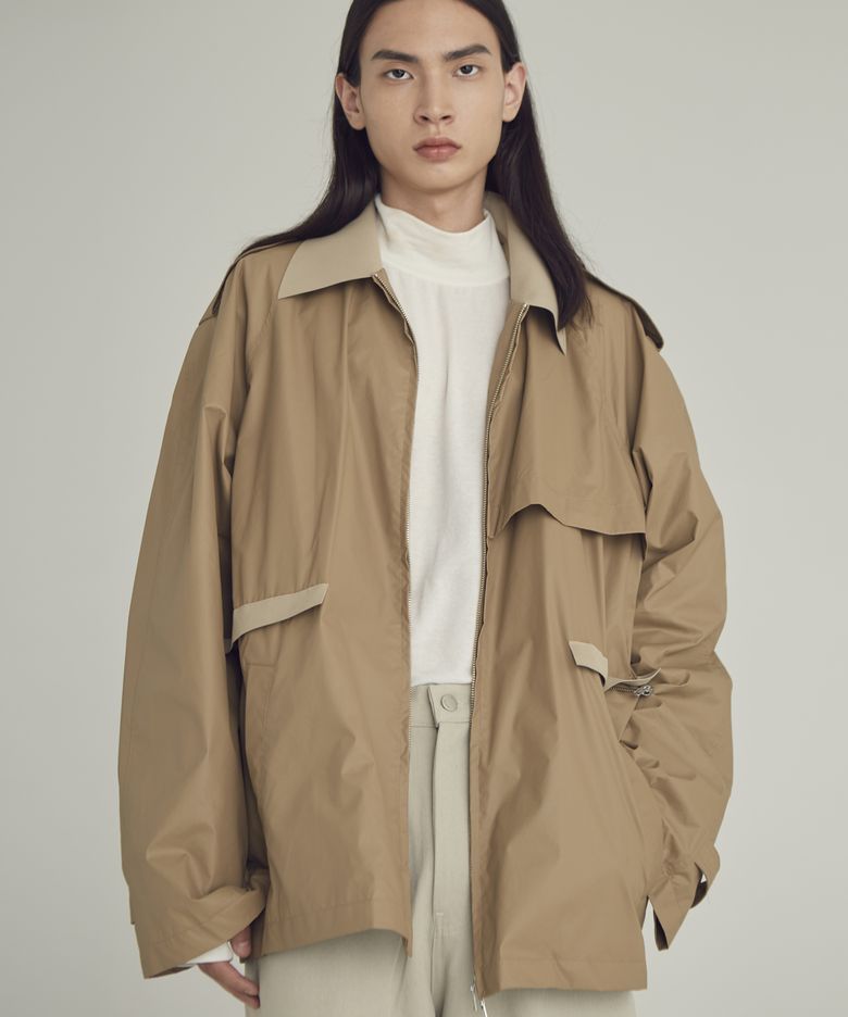 코팅 배색 사파리_베이지