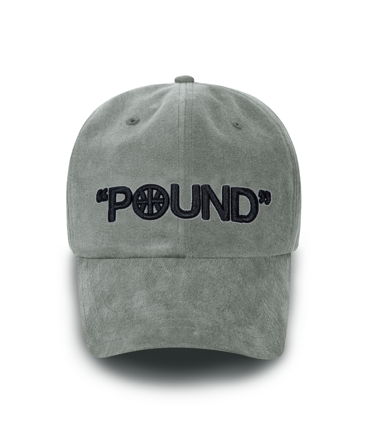 그램 아운스 파운드(GRAM OUNCE POUND) POUND Bold Logo 6-Panel Cap_Grey