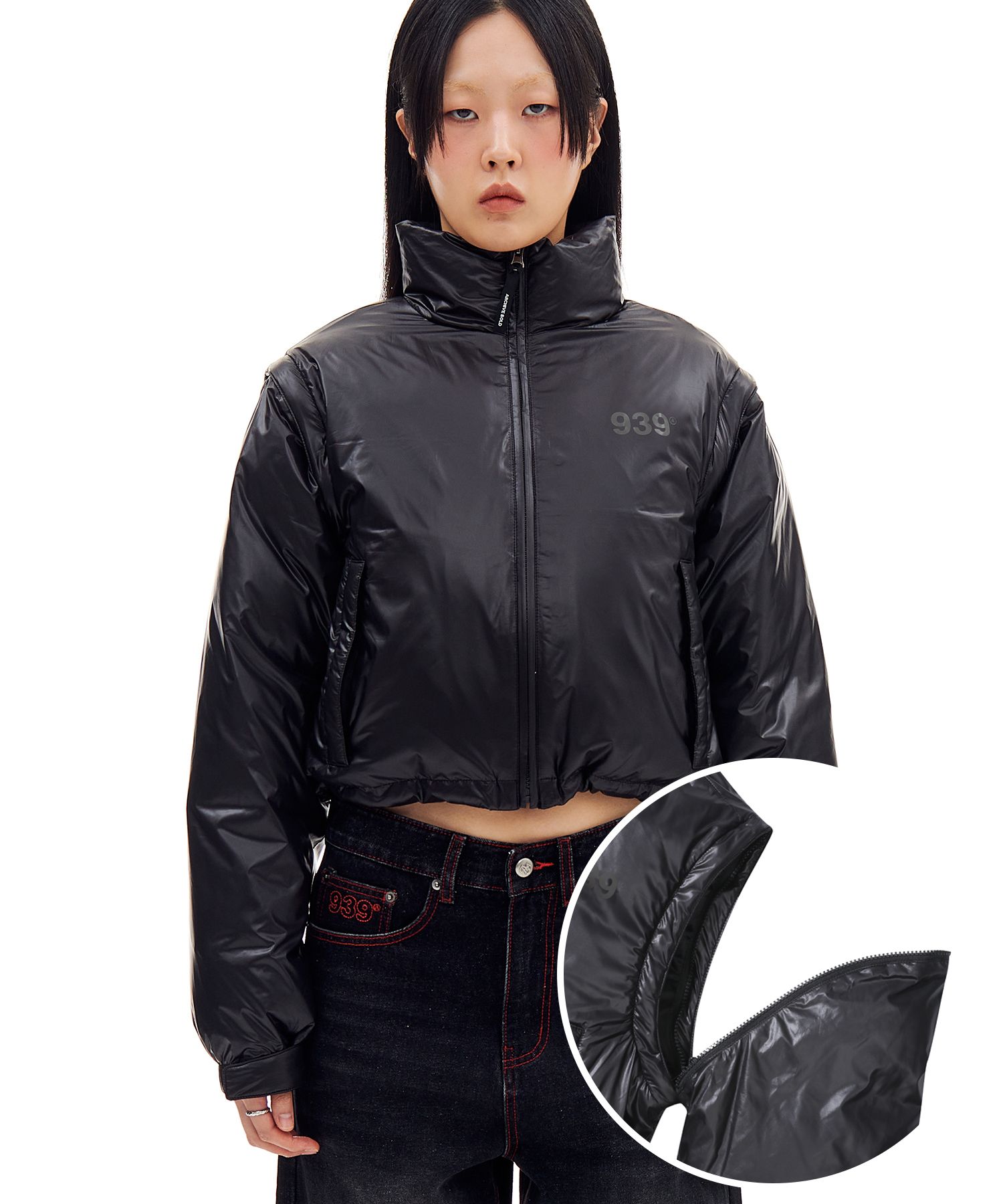 送料・関税込★ARCHIVE BOLD★939 DETACHABLE CROP DOWN JACKET MUSINSA公式 | ARCHIVE BOLD 939 DETACHABLE CROP DOWN JACKET