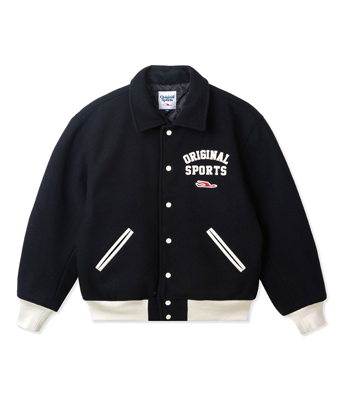 프로-스펙스(PRO-SPECS) CLASSIC VARSITY JACKET BLAK