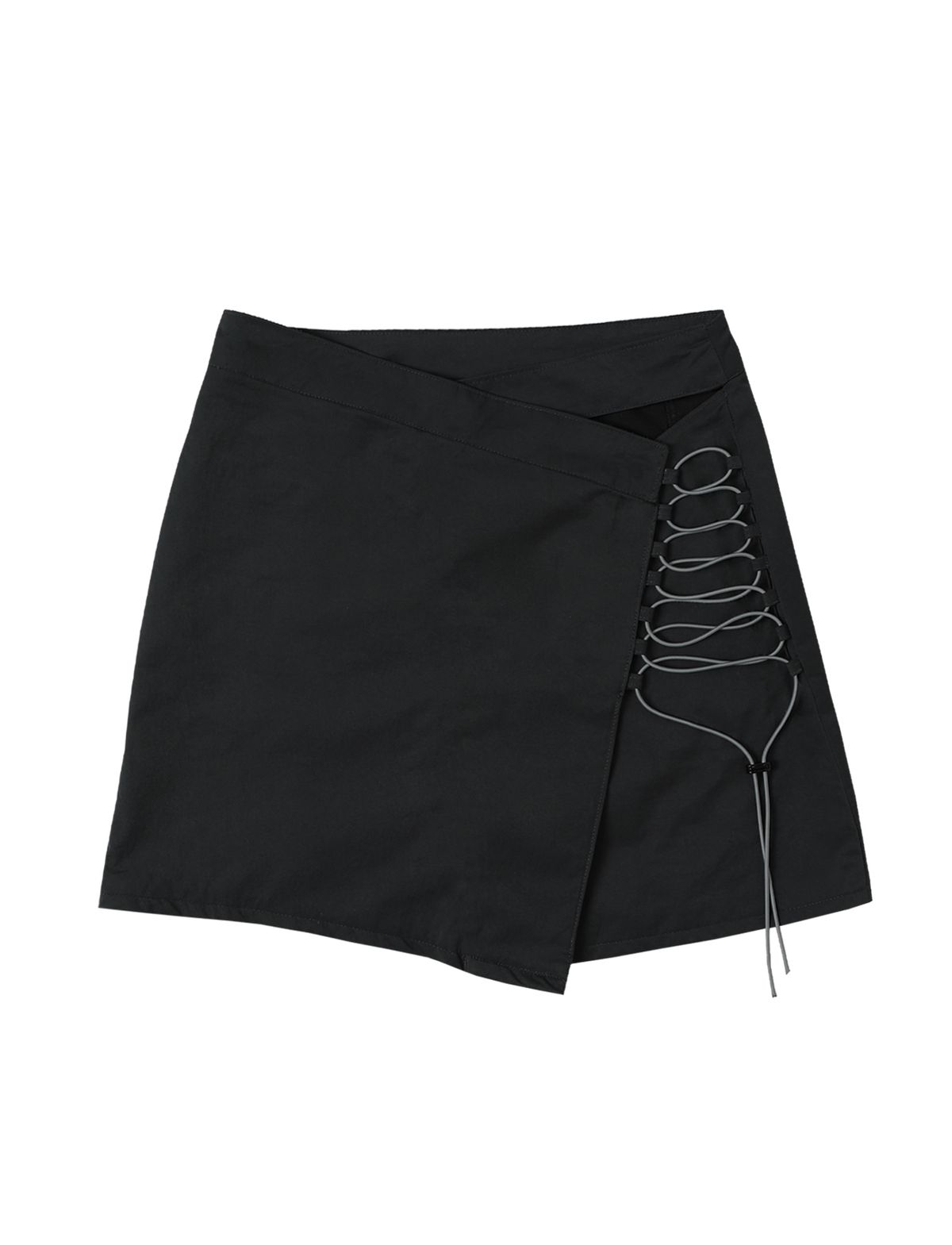 세니크(SENIK) Wrap String Skirt - Grey