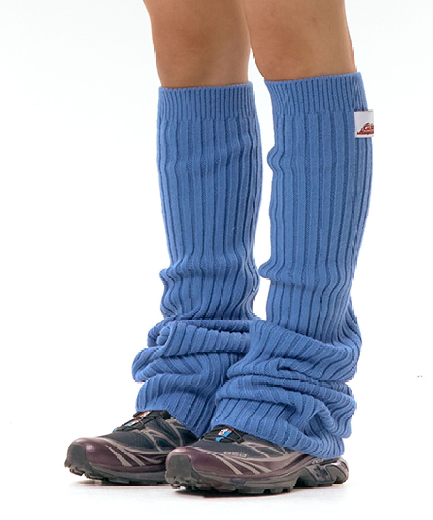 ★AMES-WORLDWIDE★LABEL LEG WARMER BLUE★正規品/ユニセックス 아메스 월드와이드(AMES-WORLDWIDE) LABEL LEG WARMER BLUE