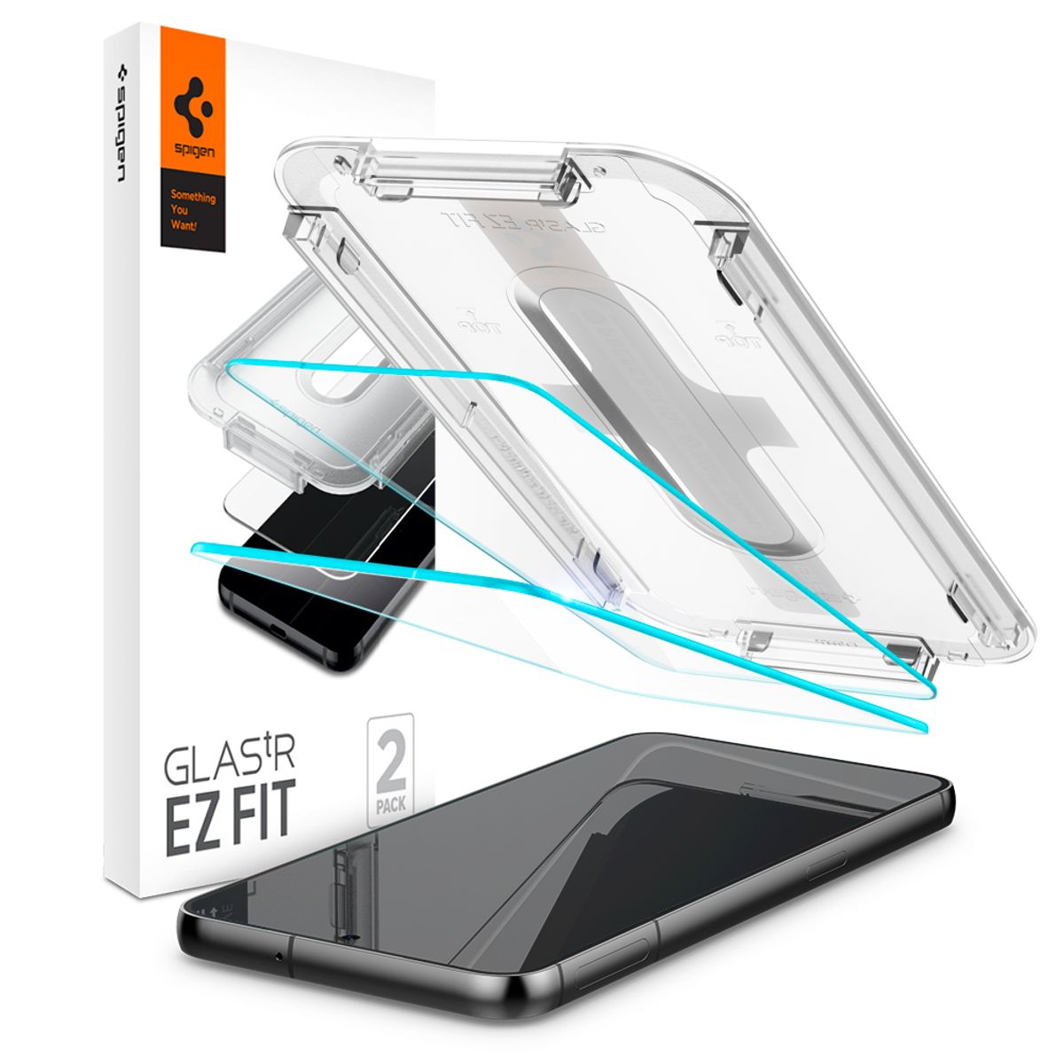 슈피겐(SPIGEN) 갤럭시S 전 기종 휴대폰 보호필름 강화유리 tR EZ핏 (2매)