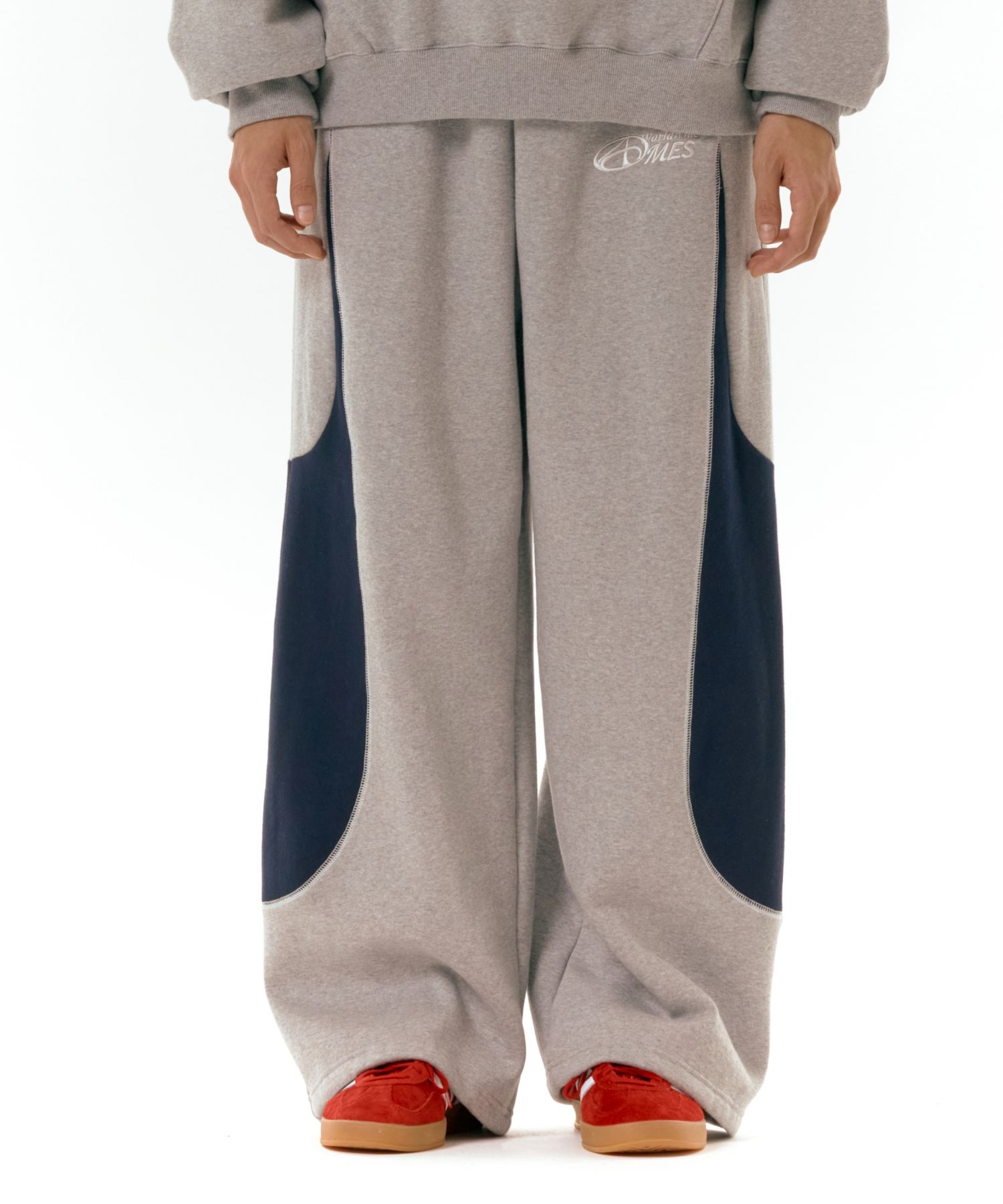 ★AMES-WORLDWIDE★WORLDWIDE SWEATPANTS LIGHT GREY★正規品 グレー（灰色）系 AMES-WORLDWIDE(アメスワールドワイド) パンツ