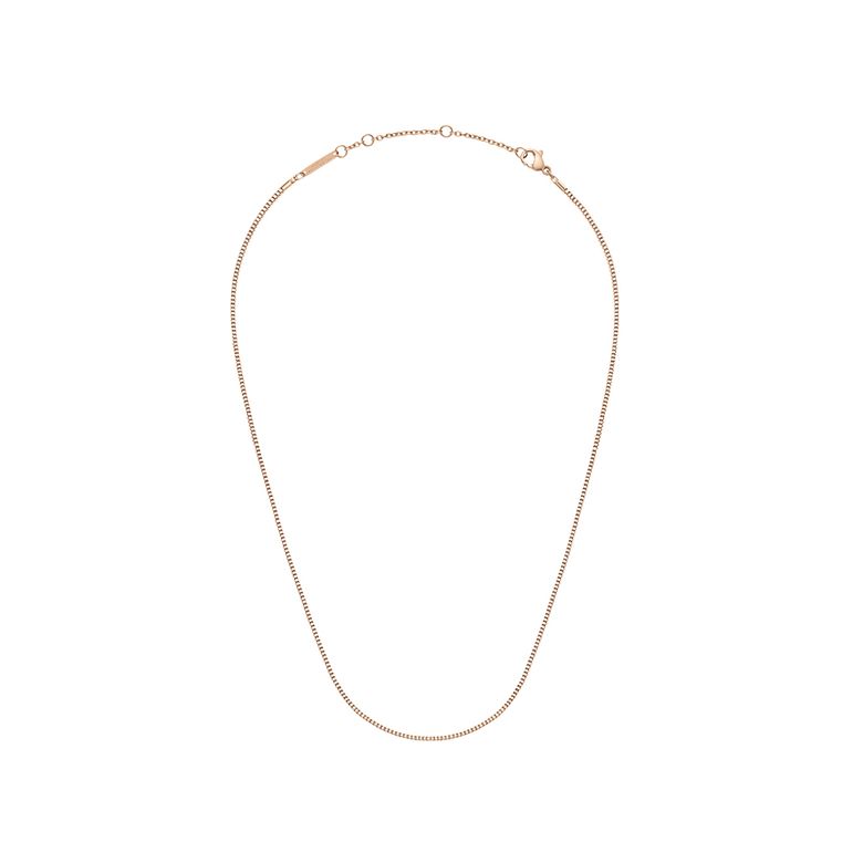 BOX CHAIN NECKLACE 2컬러 박스체인 레이어드목걸이