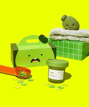 [세안 밴드 포함]녹두 모공 클레이 팩 세트