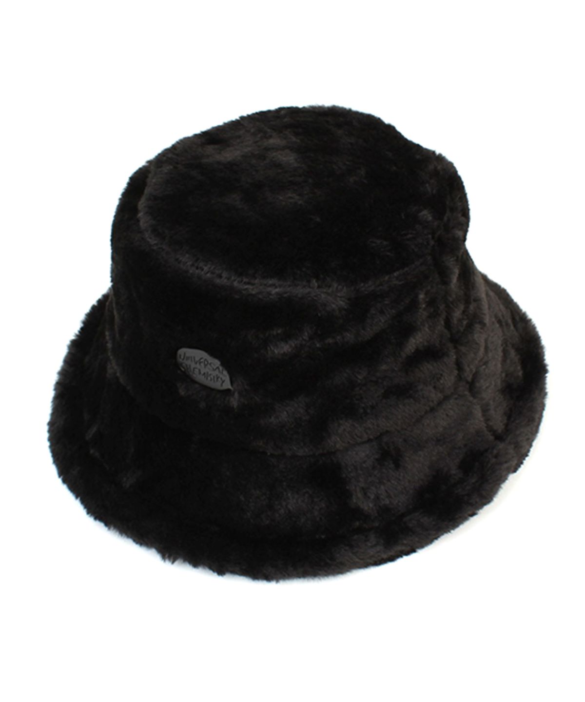 유니버셜 케미스트리(UNIVERSAL CHEMISTRY) Fur Black Bucket Hat 버킷햇