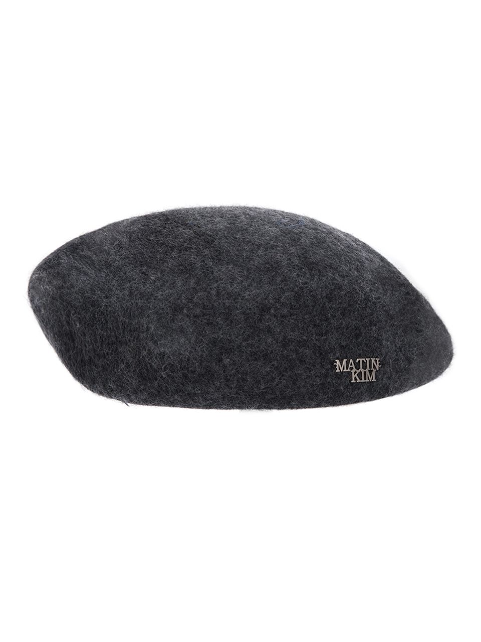 人気★MATIN KIM ★STUD LOGO POINT BERET MUSINSA | MATIN KIM STUD LOGO POINT BERET IN GRAY