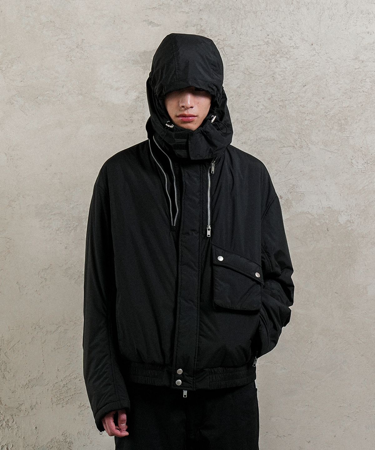 그레일즈(GRAILZ) MILITARY M69 PADDED JACKET [BLACK]