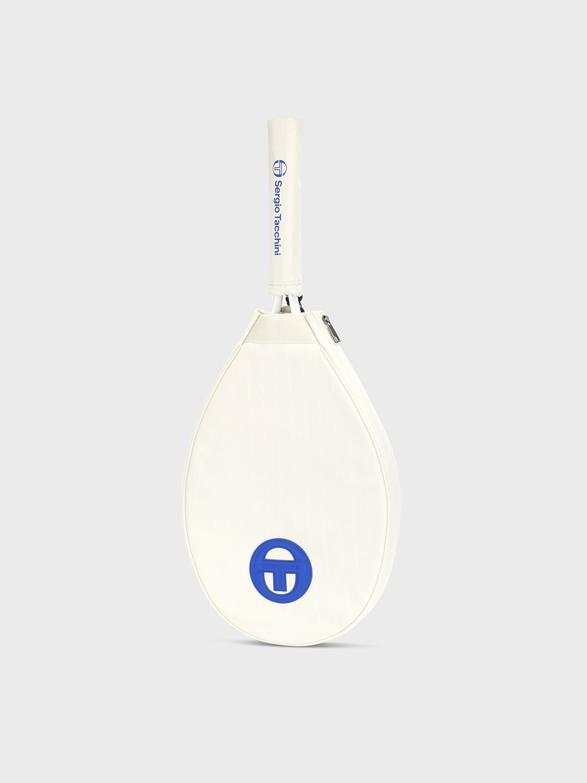 세르지오 타키니(SERGIO TACCHINI) U 에센셜 자카드 라켓 슬링백 (Ivory)